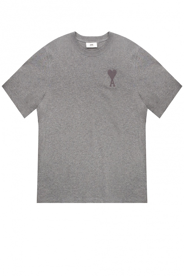 AMI Paris By Alexandre Mattiussi online Embroidered Block Logo T-Shirt